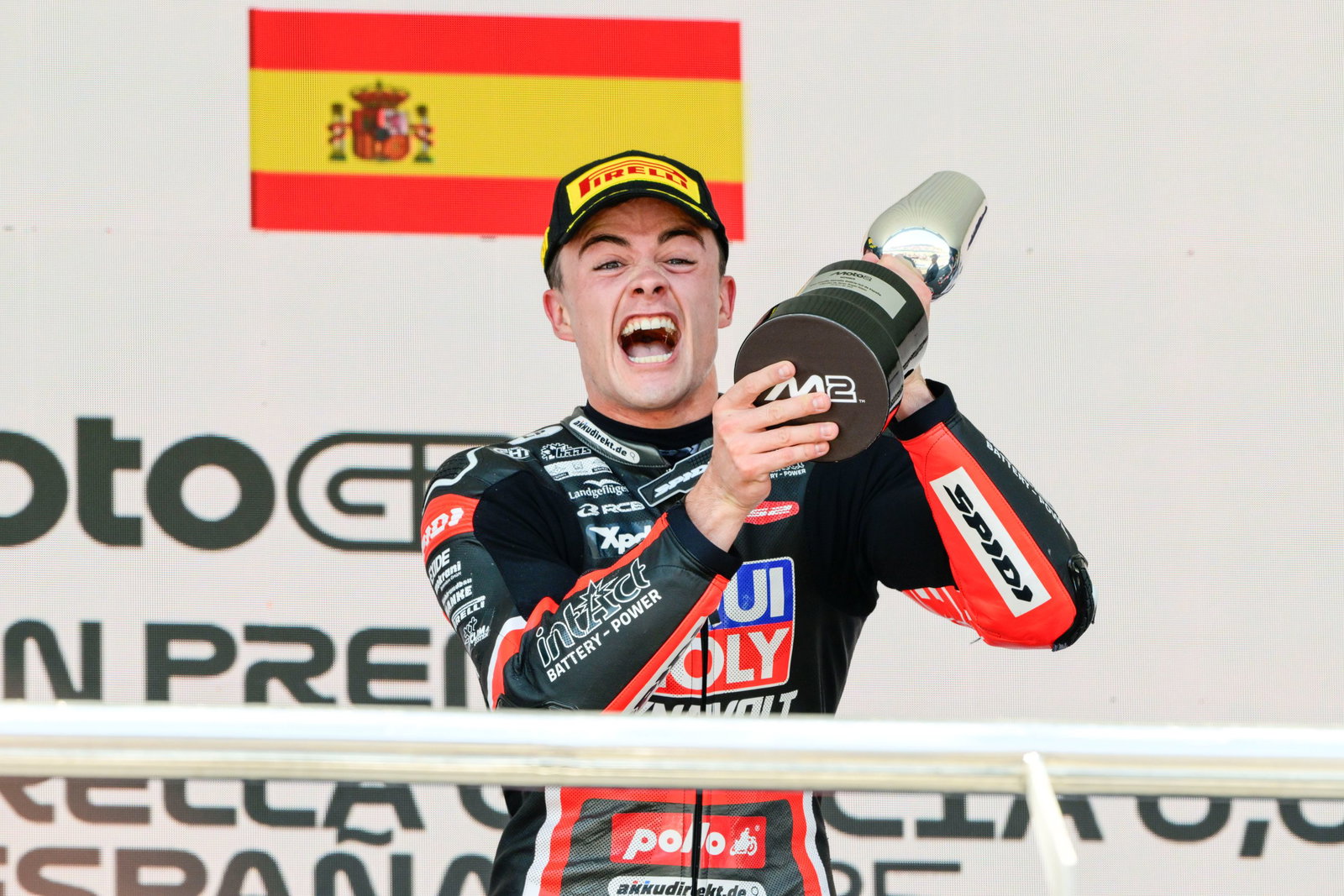 Manuel Gonzalez wins the Spanish Moto2 Grand Priz, Jerez, 27 April 2025
